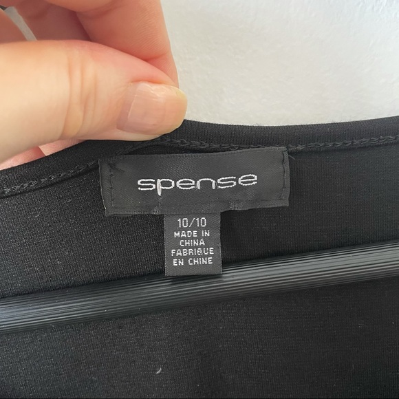 Little Black A-Line Cocktail Dress with Pockets - Picture 5 of 8